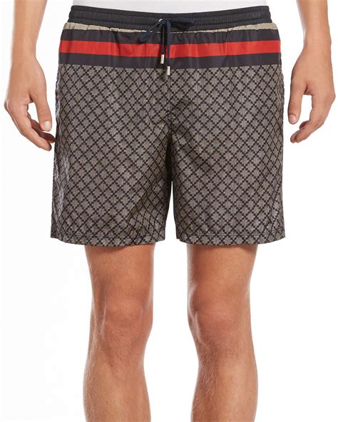 baby gucci swim trunks|gucci swimsuit men.